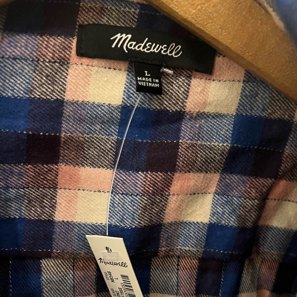 Madewell flannel